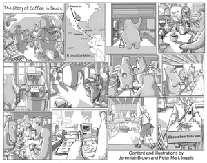 The Story of Coffee, in Bears