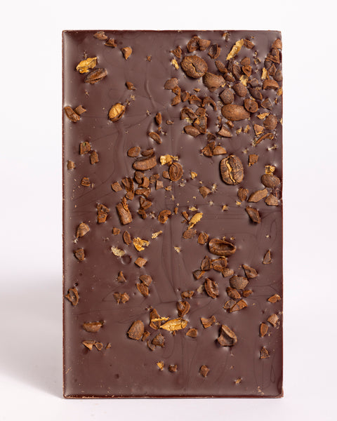 Spinnaker 70% Colombia Coffee Crunch Chocolate Bar Collab