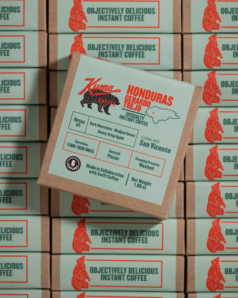 Kuma Instant Coffee Honduras Gerardo Trejo