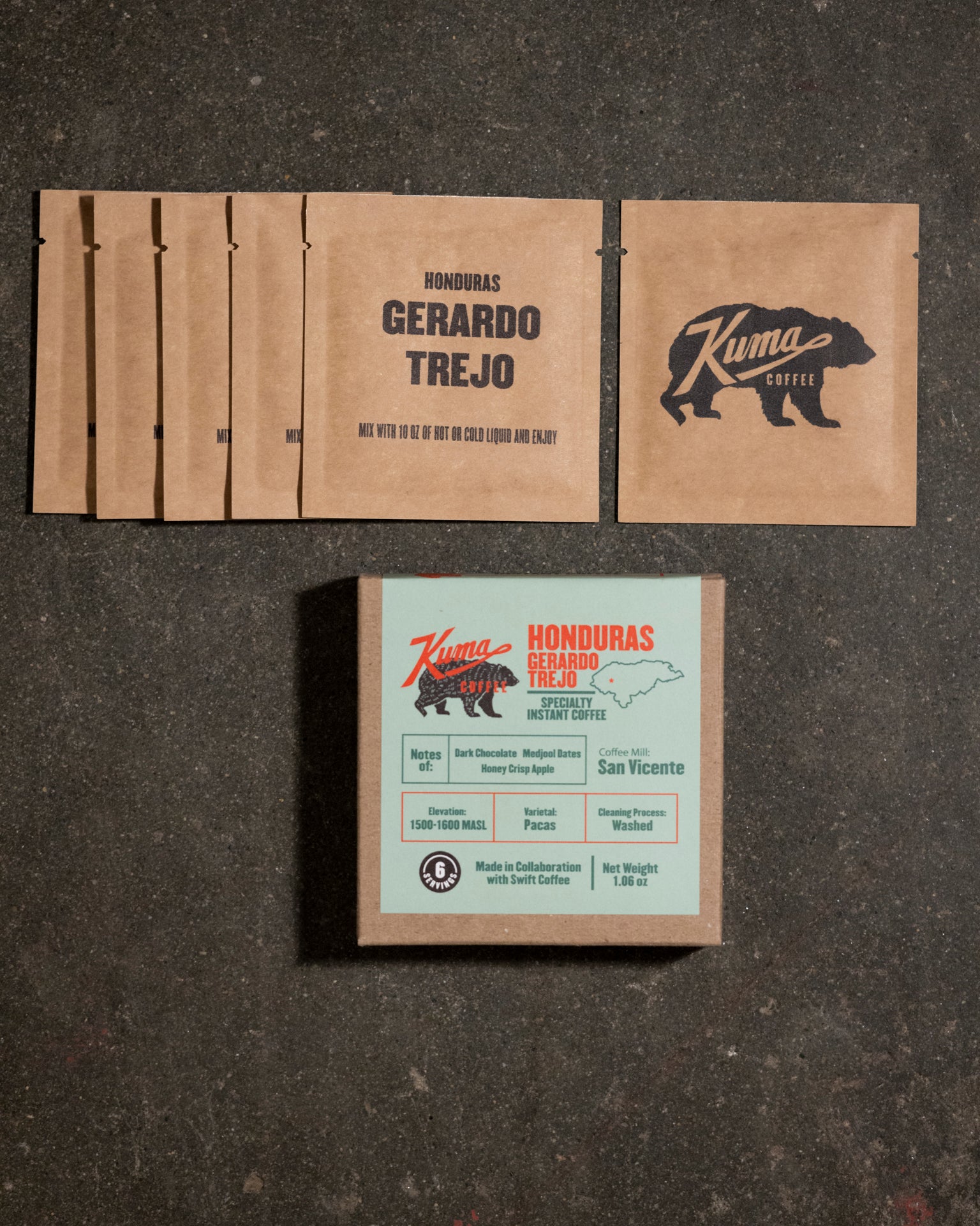 Kuma Instant Coffee Honduras Gerardo Trejo – Kuma Coffee