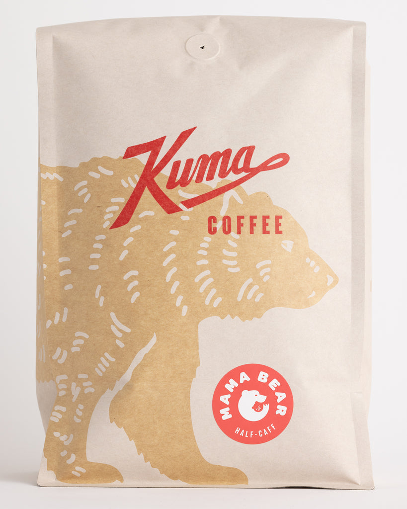Momma Bear 50/50 Decaf-Regular Blend – Kuma Coffee